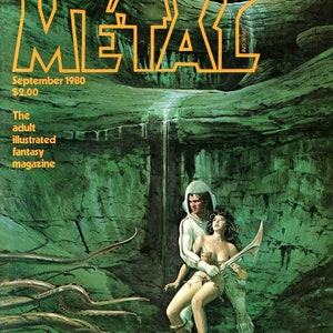375 Heavy Metal Magazine Issues Science Fiction, Rare Comics, Vintage Comics, Great Collection, Digital Download zdjęcie 8