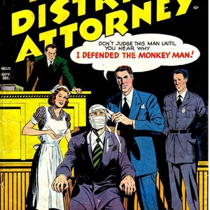 67 Issues Mr. District Attorney Digital Comic Collection Complete 67, Vintage Comics, Rare Comics, IMMEDIATE DOWNLOAD image 6