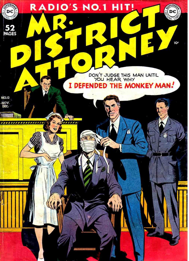 67 Issues Mr. District Attorney Digital Comic Collection Complete 67, Vintage Comics, Rare Comics, IMMEDIATE DOWNLOAD image 6