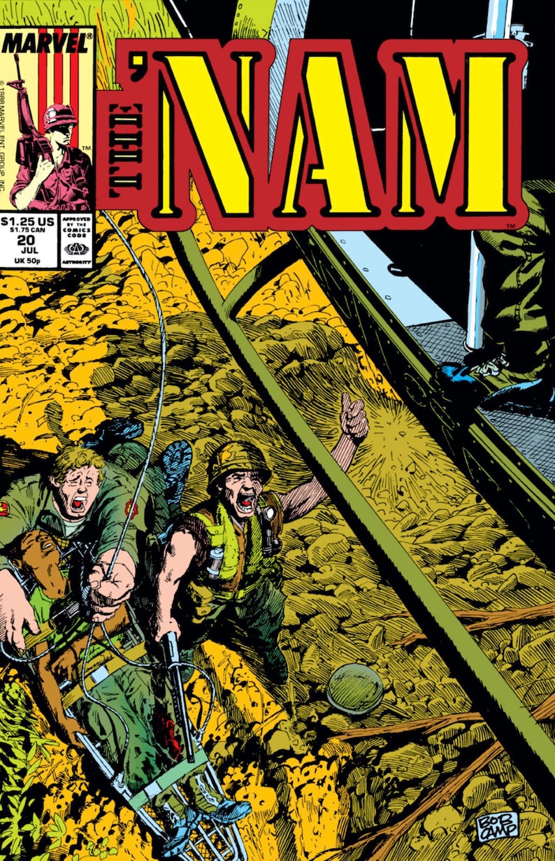 84 Issues The 'Nam Comic Bundle Immediate Digital Download U.S. Vietnam War Perspective image 1