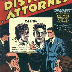67 Issues Mr. District Attorney Digital Comic Collection Complete 67, Vintage Comics, Rare Comics, IMMEDIATE DOWNLOAD image 5