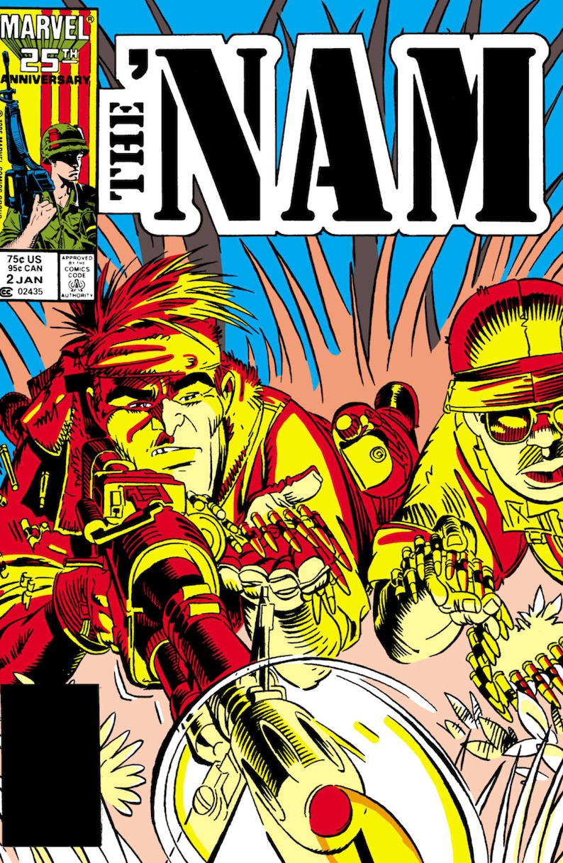 84 Issues The 'Nam Comic Bundle Immediate Digital Download U.S. Vietnam War Perspective image 2