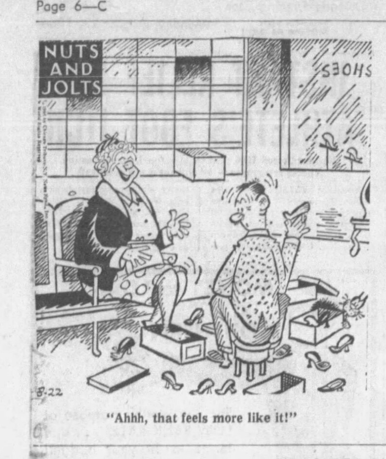 Over 7500 Nuts and Jolts Comic Strips, Nuts and Jolts, Newspaper Comic