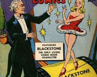 62 Blackstone Super-Magician Comics, Vintage Comic Issues, Rare Comics, Instant Download