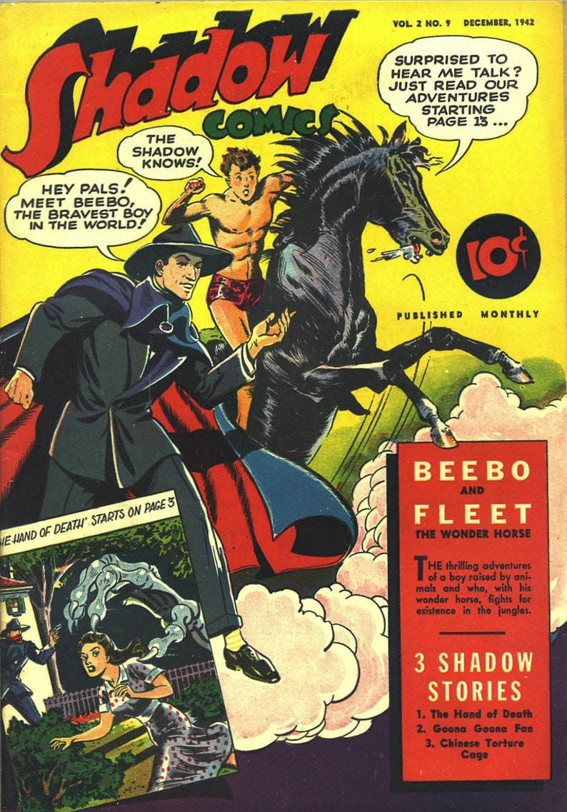 The Shadow Comic 1-101 Classic Comic Books, Rare Comics, Vintage Comics, Digital Download image 9