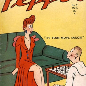 44 Adult Humor/Romance Magazines Pepper, Smiles, Mirth, and More Immediate Download Rare Comics Comic Book Readers Included image 6