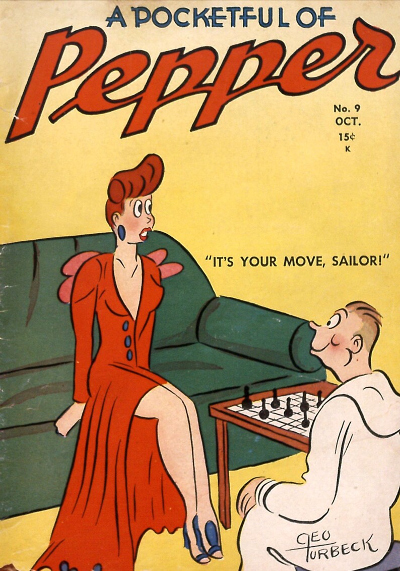 44 Adult Humor/Romance Magazines Pepper, Smiles, Mirth, and More Immediate Download Rare Comics Comic Book Readers Included image 6