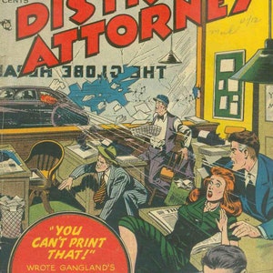 67 Issues Mr. District Attorney Digital Comic Collection Complete 67, Vintage Comics, Rare Comics, IMMEDIATE DOWNLOAD image 4