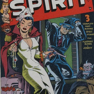 The Spirit Comic 1-22 Complete Classic Comic Books, Vintage, Classic Book Kids, Magazine Rack, Digital Download image 7