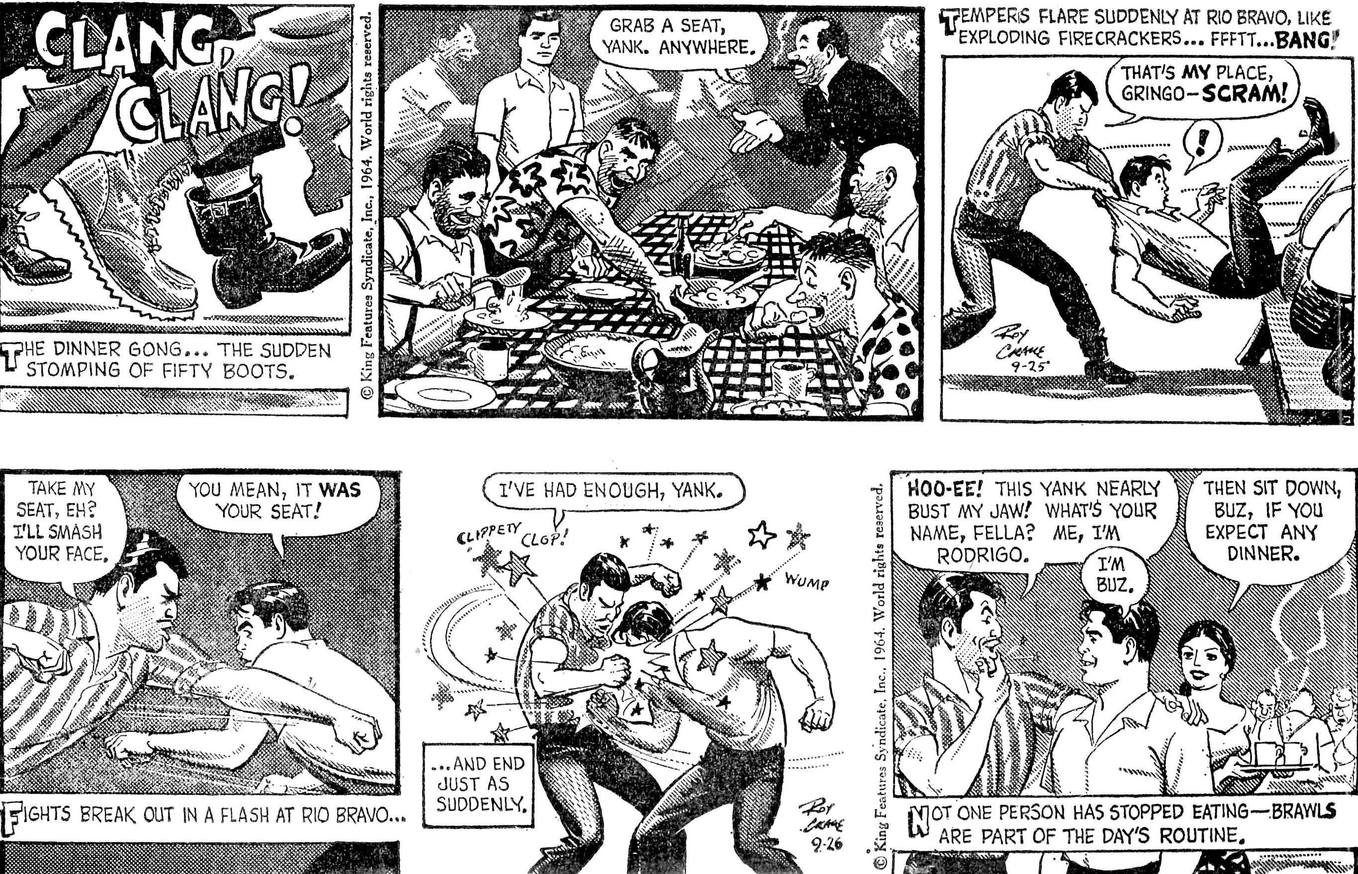 179-comic-strips-buz-sawyer-comic-strip-very-rare-comic-etsy