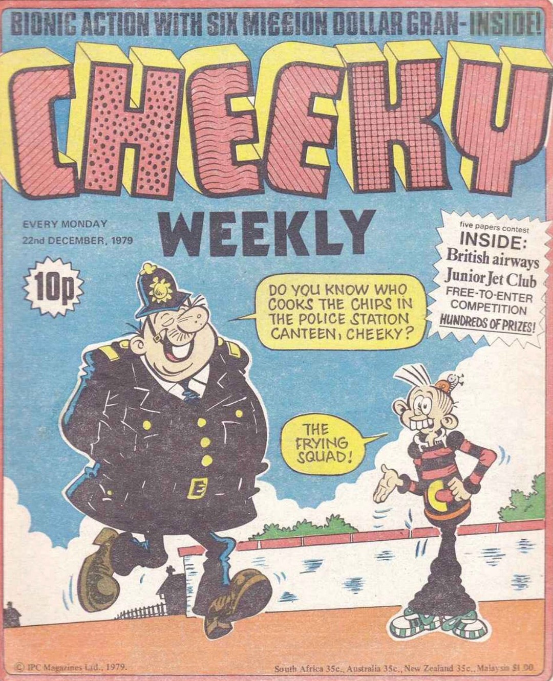 Cheeky Weekly Comic Complete Run 117 Issues Plus 7 Annuals Etsy