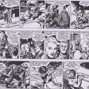 197 bande dessinée Rip Kirby, bande dessinée très rare, bande dessinée classique téléchargement immédiat image 5