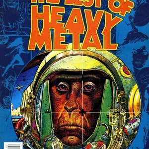 375 numéros du magazine Heavy Metal Science-fiction, bandes dessinées rares, bandes dessinées vintage, grande collection, téléchargement numérique image 10