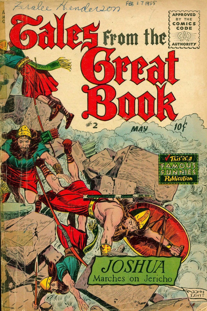 46 Religious Comics: Tales from the Great Book' Catholic Comics & SSC Issues Bible Stories for All Ages image 1