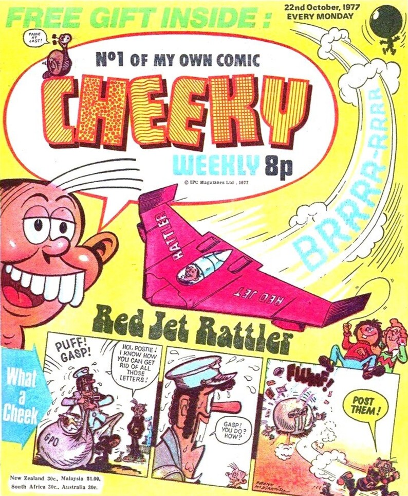 Cheeky Weekly Comic Complete Run 117 Issues Plus 7 Annuals Etsy