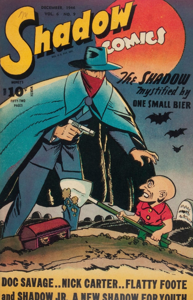 The Shadow Comic 1-101 Classic Comic Books, Rare Comics, Vintage Comics, Digital Download image 4