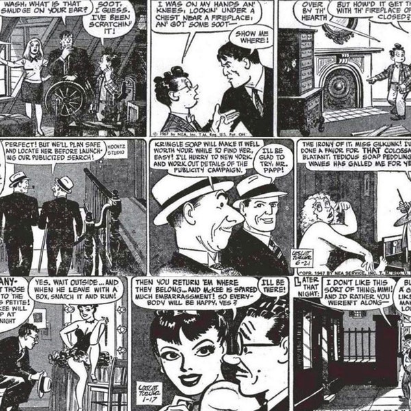 Vaste archive de Wash Tubbs et Captain Easy Dailies (1924-1988) - Plus de six décennies de bandes dessinées classiques