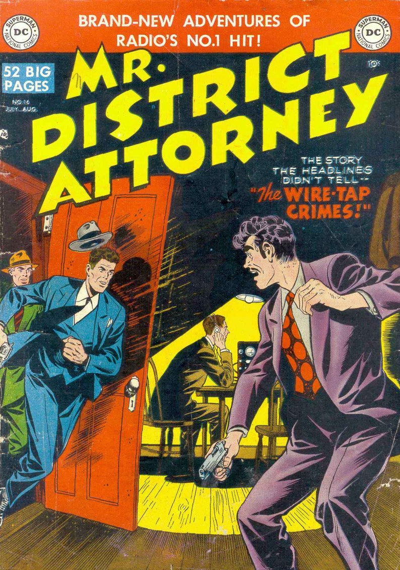 67 Issues Mr. District Attorney Digital Comic Collection Complete 67, Vintage Comics, Rare Comics, IMMEDIATE DOWNLOAD image 8