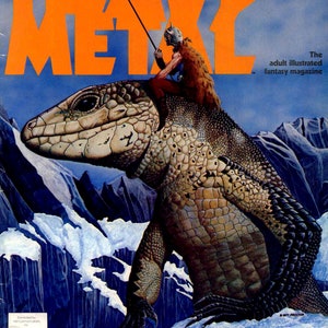 375 Heavy Metal Magazine Issues Science Fiction, Rare Comics, Vintage Comics, Great Collection, Digital Download zdjęcie 3
