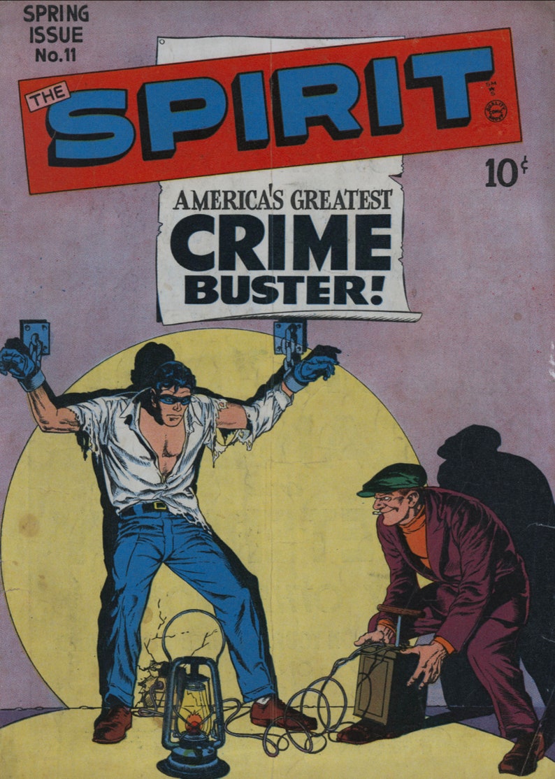 The Spirit Comic 1-22 Complete Classic Comic Books, Vintage, Classic Book Kids, Magazine Rack, Digital Download image 5