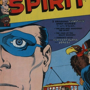 The Spirit Comic 1-22 Complete Classic Comic Books, Vintage, Classic Book Kids, Magazine Rack, Digital Download image 8