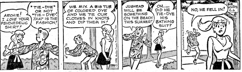 Vintage Archie Comic Strip Collectibles Classic Archie Andrews ...