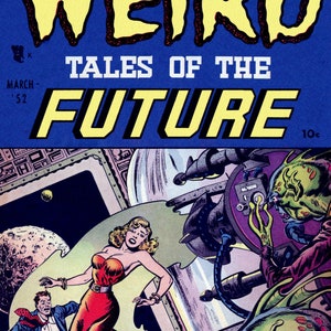 Weird Tales Comic's 234 Issues, Classic Comic Books, Vintage ,Classic Book Kids, Digital Download image 4