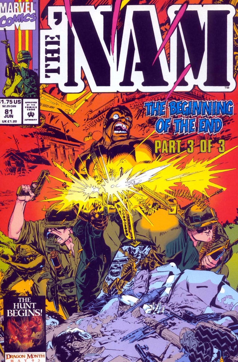 84 Issues The 'Nam Comic Bundle Immediate Digital Download U.S. Vietnam War Perspective image 3