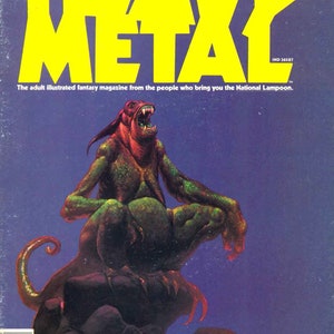 375 Heavy Metal Magazine Issues Science Fiction, Rare Comics, Vintage Comics, Great Collection, Digital Download zdjęcie 2