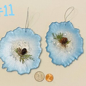 Handmade Resin Christmas Ornaments