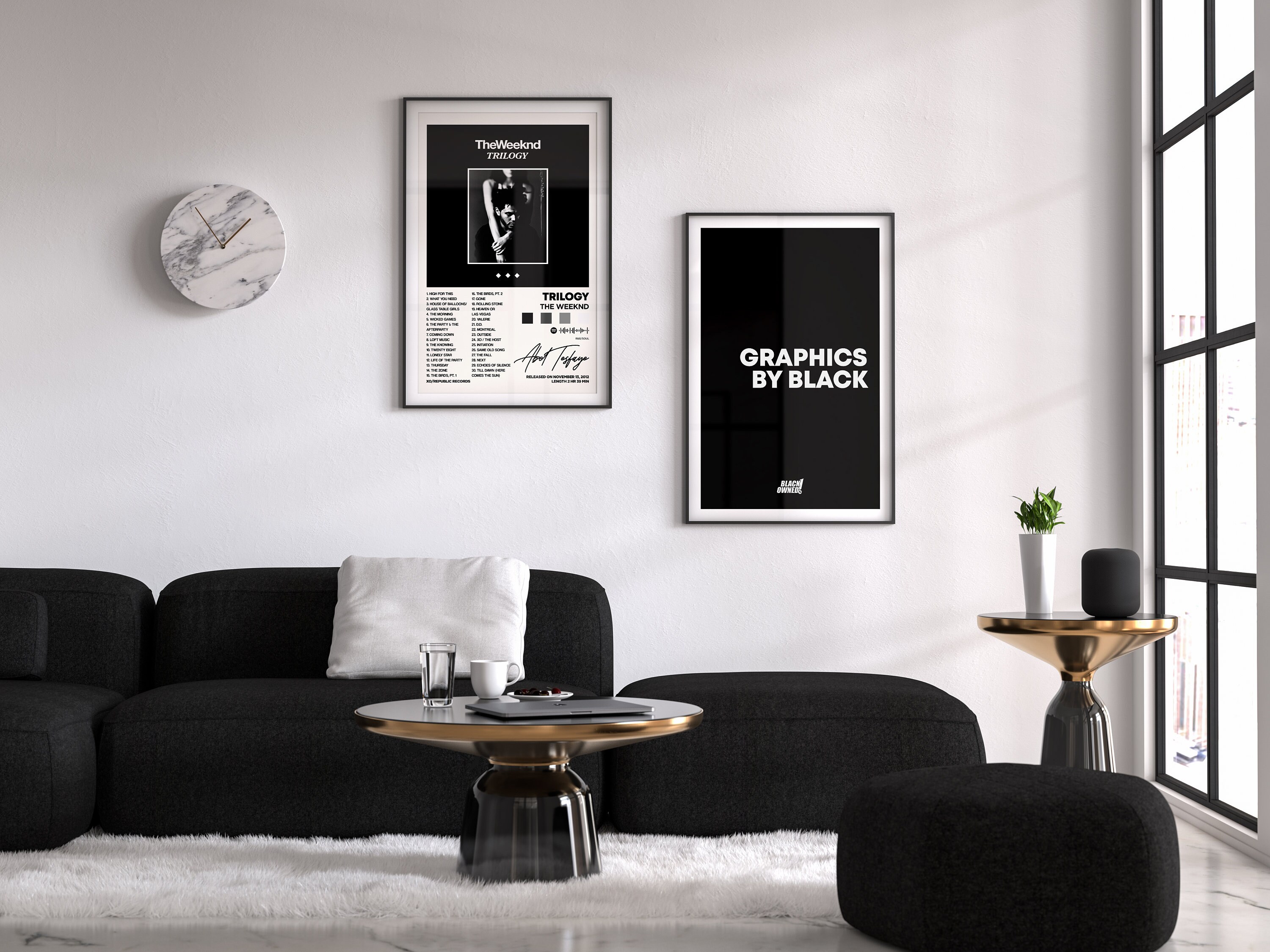 Discover The Weeknd - Trilogy - Digital Album Art Poster Download - Custom Poster - Home Decor - Wall Art