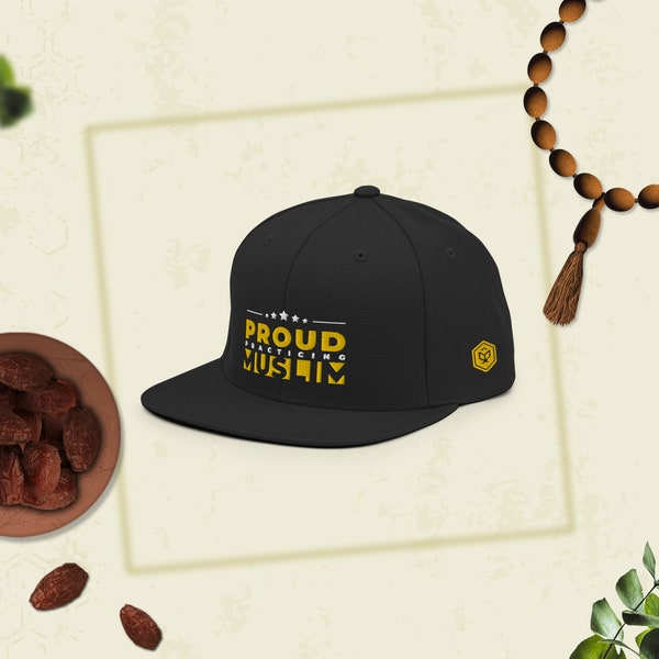 Proud Muslim - Islamic Snapback Hat / Cap