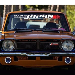 Gemaakt in Japan V1 voorruit sticker auto sticker banner JDM vinyl graphics houding