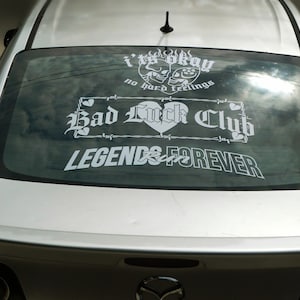 The Tree Pack V.2 Windshield Rear Window Decal Car Sticker Banner JDM Vinyl Graphics Stance Kanji KDM