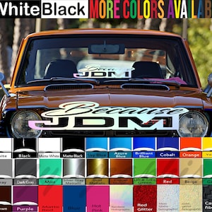 Because Jdm Windshield Decal Car Sticker Banner JDM Vinyl Graphics Stance