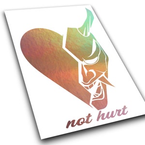 Oni Not hurt V1 Windshield Rear Window Decal Car Sticker Banner JDM Vinyl Graphics Stance Kanji