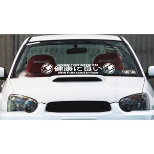 Akira Inspired Capsules Windshield Vinyl Decal Sticker Japanese JDM Anime Bike Bosozoku