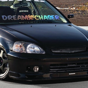 Dream Chaser Windshield Decal Car Sticker Banner JDM Vinyl Graphics Stance