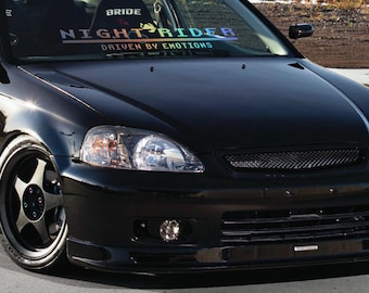 Night Rider Windshield Decal Car Sticker Banner JDM Vinyl Graphics Stance