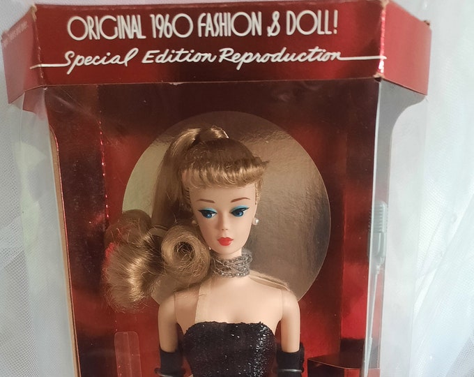 Solo in the Spotlight Barbie, Special Edition Reproduction, Original 1960 Fashion & Doll, 1994