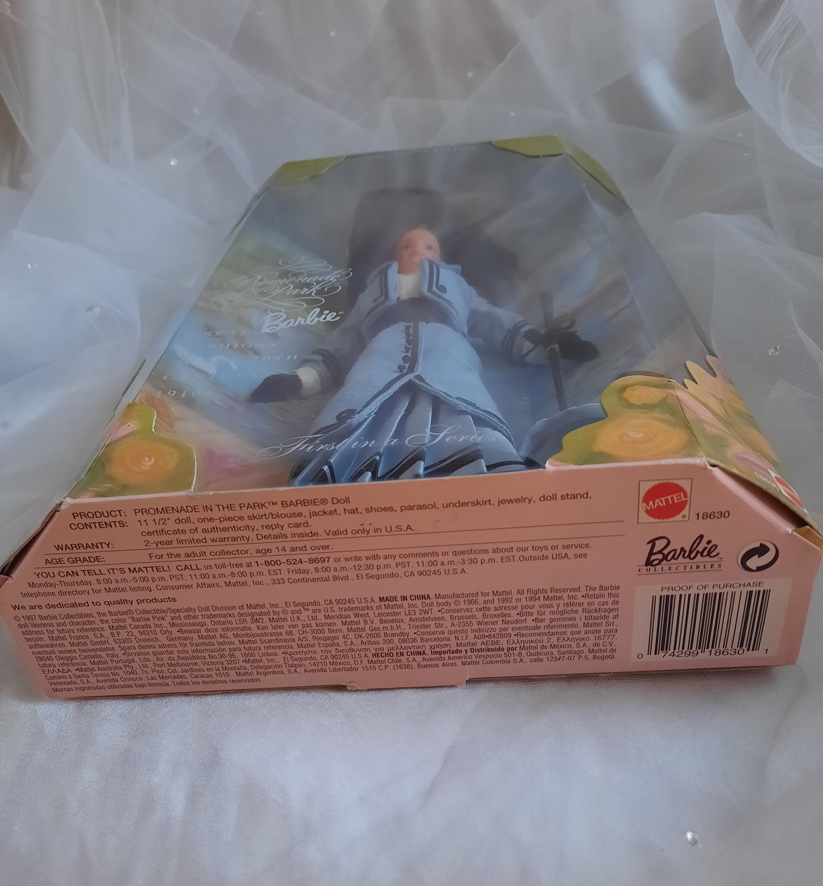 Tenue Barbie Mattel Promenade In The Park 1997 - Partielle, Vintage, Occasion