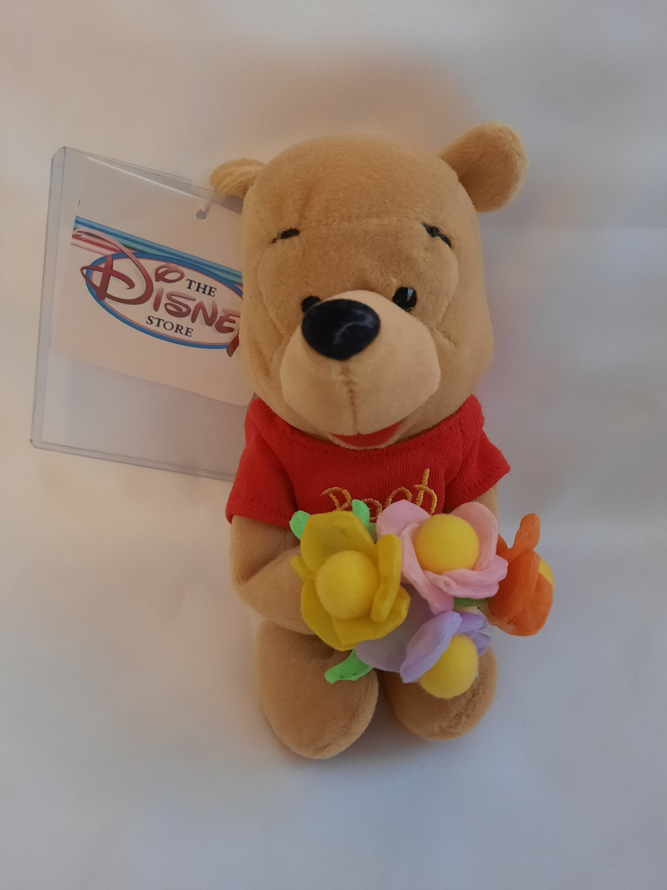 Disney Winnie the Pooh 8" Stuffed  Bean Plush Toy by Dream International 