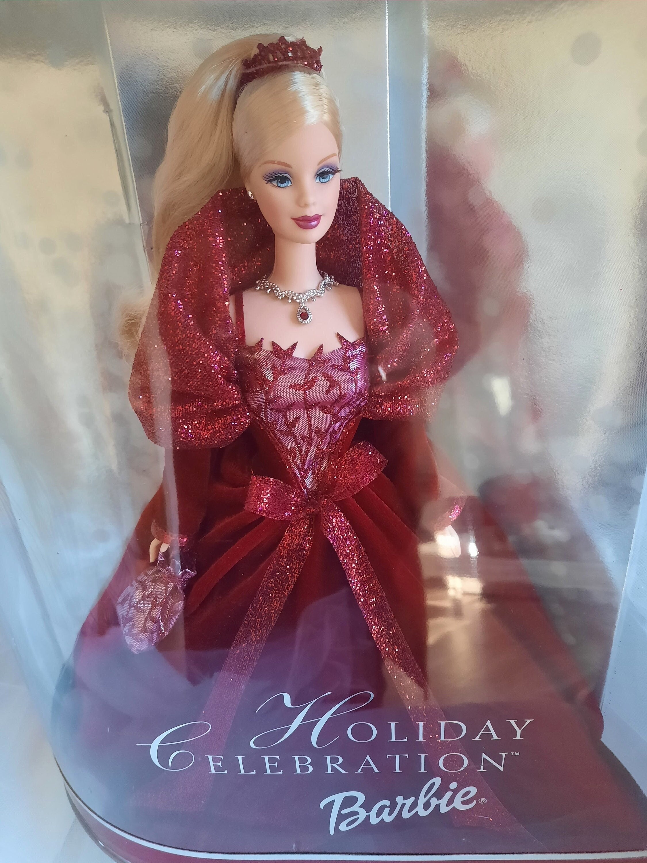 2002 holiday celebration barbie doll special edition hotsell