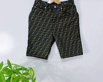 Authentic Vintage Fendi Zucca shorts