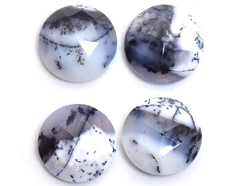Amazing High Quality 100% Natural Beautiful Dendrite Opal Round Rose Cut Calibrated Size Loose Gemstone 5,6,7,8mm,9,10,11mm,12mm,13,14,15MM