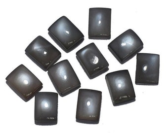 Natural Gary Moonstone, Gary Moonstone Octagon Cabochon,Gary Moonstone Back Flat Gemstones,Sizes 3x5MM To 12x16MM Gemstone,lot for jewellery