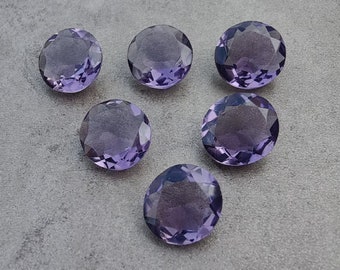 Amethyst Oval shape Gemstone, Faceted Cut for making beautiful jewelry, Natural Amethyst Handmade Loose Gemstone, best High Quality gemstone