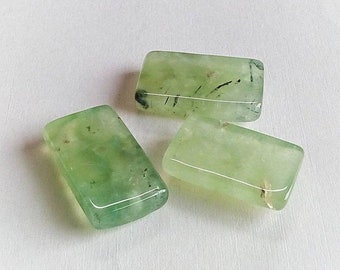 Natural Prehnite Cabochon, Wholesale Prehnite Gemstone, 3X5mm To 12x16mm, Calibrated Octagon Gemstone, Flat Back Wholesale Lot Gemstone