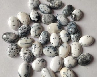 Natural Dendrite Opal Oval shape Gemstone, Cabochon for making beautiful jewelry, Opal Handmade Loose Gemstone, best High Quality gemstone