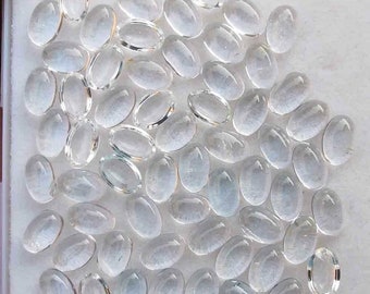 Natural White Topaz Oval Cabochon 3X5MM-12X16MM Loose Gemstone, White Topaz Wholesale Gemstone Cab Loose- White Topaz Oval Use For Jewellery